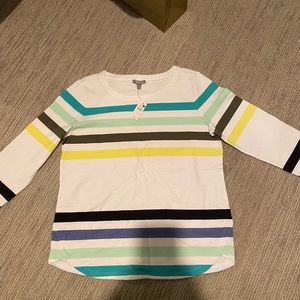 Womens 3/4 sleeve top